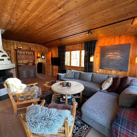 Geilo! Enjoy The Mountain Air From A Cozy With A View Feriehus